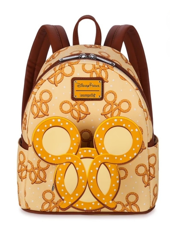 Loungefly Handbags - Loungefly Disney Parks Mickey Mouse Pretzel Backpack